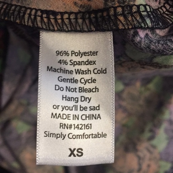 XS LuLaRoe Nicole Dress D05 834 - Picture 5 of 5